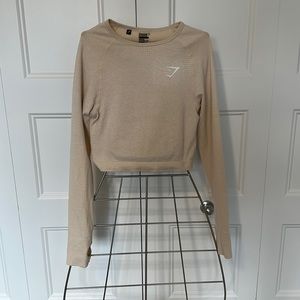 Gymshark long sleeve crop